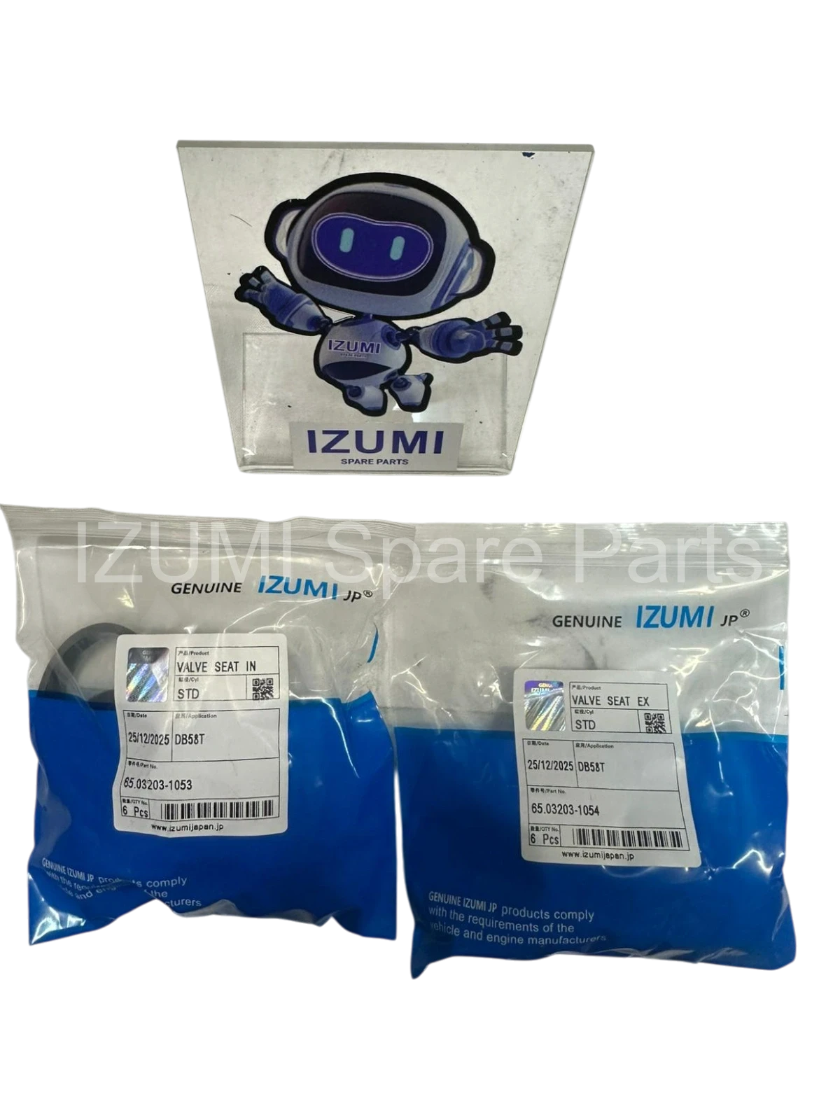 65.03203-1053 65.03203-1054 Valve Seat IN-EX