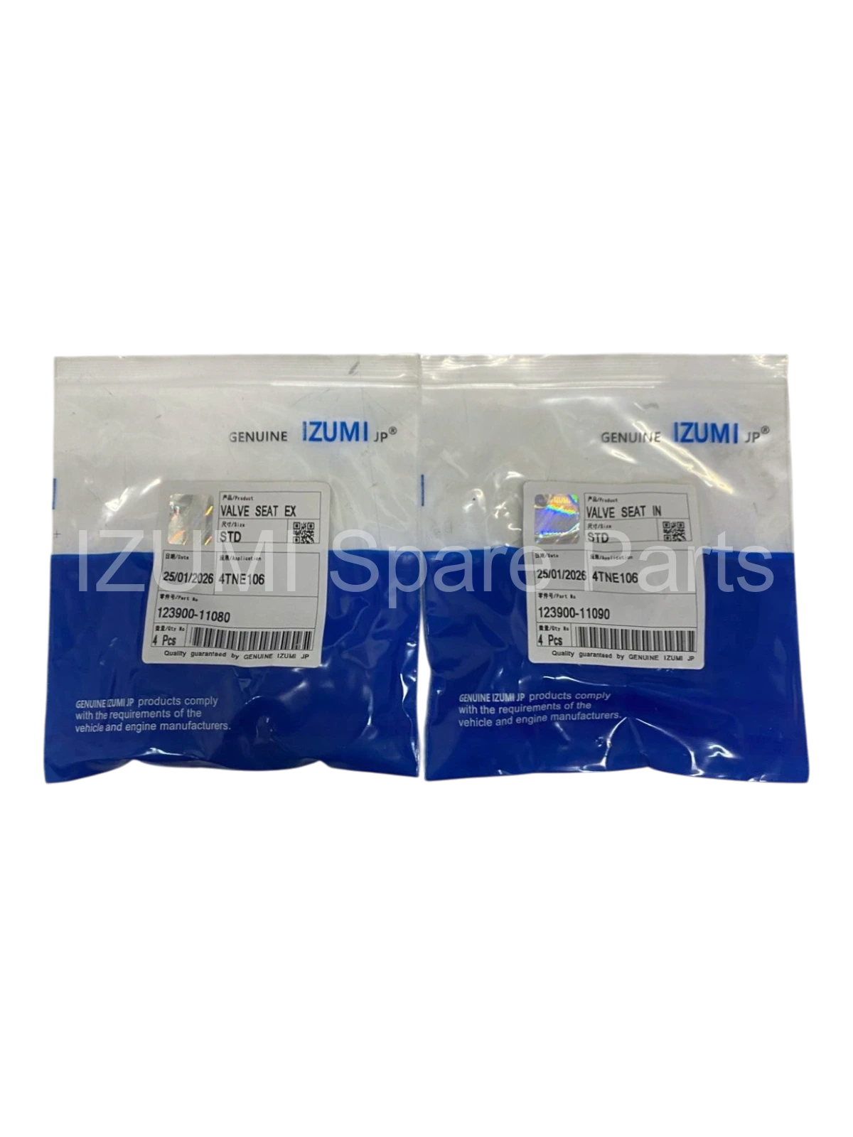 123900-11080/90 Valve Seat - Resim 2