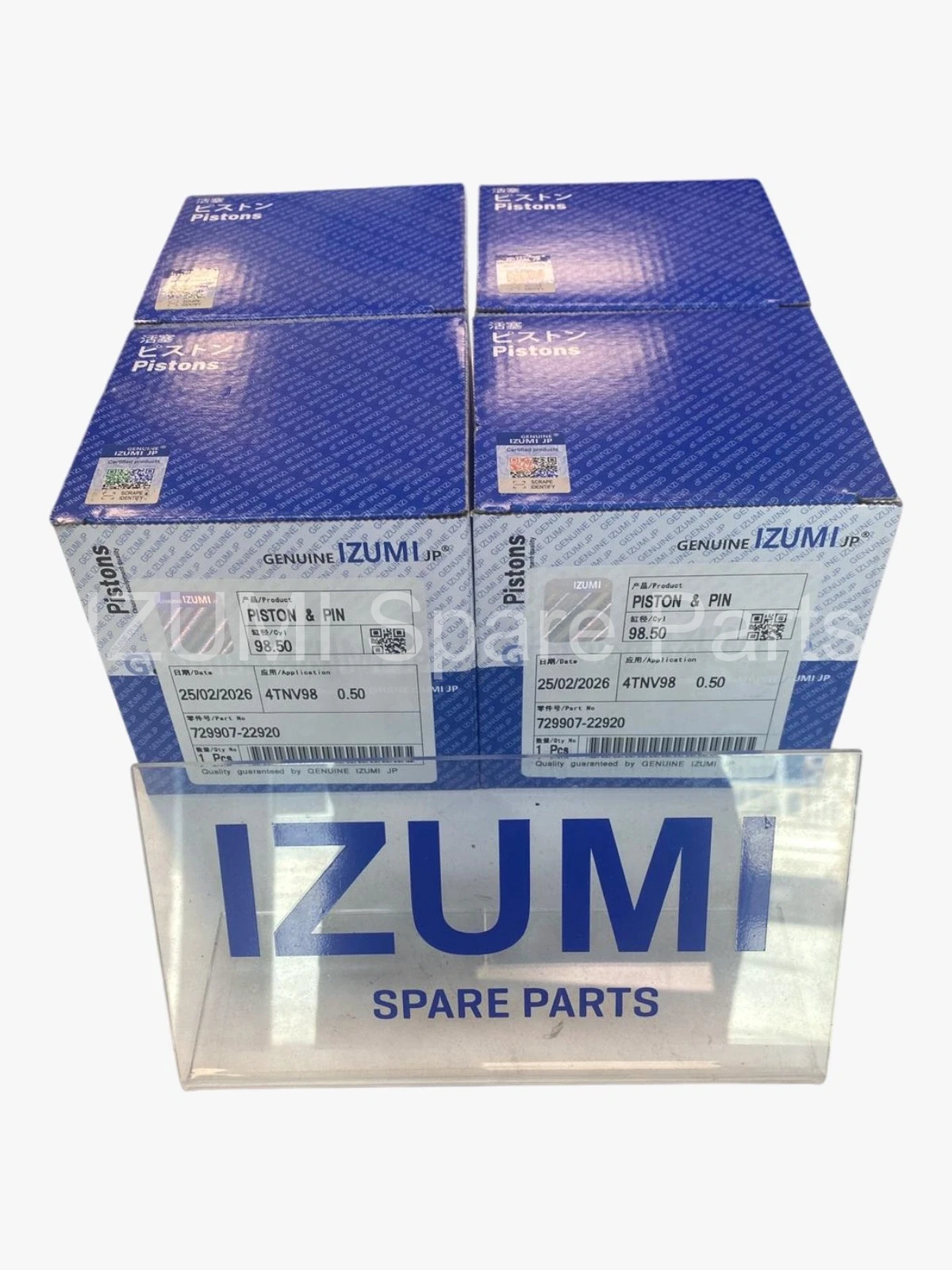 729907-22920 Piston 0,50 - Resim 3